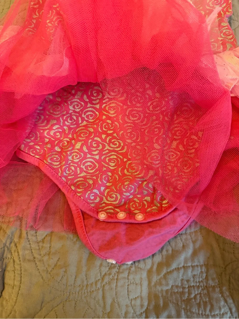 Pink Princess Tutu Costume dress for Kids - Sparkle Flutter Sleeves